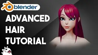 ADVANCED HAIR TUTORIAL IN BLENDER / TIPS A TRICKS