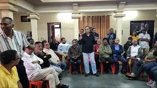 Réunion de mobilisation tamoule à Moka