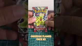 NEW Pokemon Obsidian Flames - Pack no. 2 #pokemon  #pokemoncards #pokemontcg  #obsidianflames