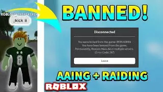 AAING AND RAIDING IN IRON CAFE! | Roblox!