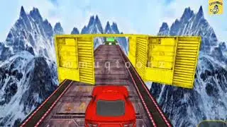 Impossible car stunt game|HARD LEVEL 33 | Android GamePlay