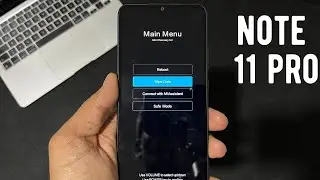 Xiaomi Redmi Note 11 Pro Nasıl Format Atılır - Ekran Kilit Kırma