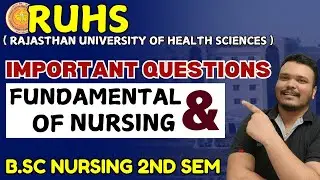 fundamental of nursing bsc 1st year | ruhs bsc nursing 2nd sem | ruhs bsc nursing 2nd sem imp 2025