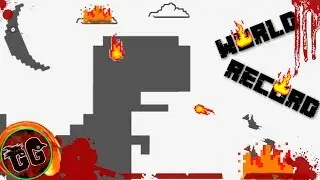 Google Chrome Dinosaur Game WORLD RECORD?!