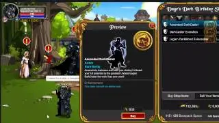 =AQW= Dages Shop! Ascended Dark Caster and More!
