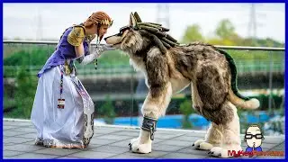 INSANE Wolf Link Quad Cosplay seen at MCM London Comic Con (Oct 2022) | Highlights | MyKeyReviews