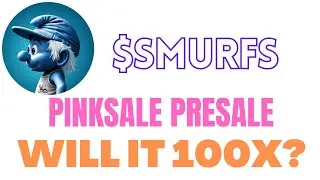 SMURFS FAIR LAUNCH - PINKSALE - $SMURFS - CRYPTO - ETHEREUM