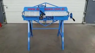 Сегментный листогиб ручной Dachdecker (Decker) SEG 1250