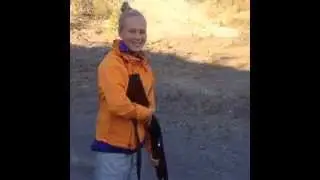 Дочь на открытии охоты