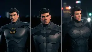 Unreal Engine Batman Arkham #23a: More Faces and some other stuff