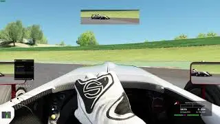Win by letting p2 and p3 fight with eachother... -Vallelunga- Assetto Corsa