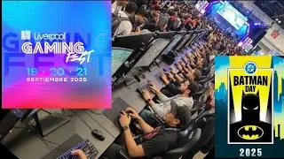 GAMING FEST Y BATMAN DAY EN UN SOLO LUGAR UNA GRATA EXPERIENCIA 