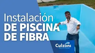 Como instalar una piscina de fibra de vidrio, paso a paso colocación piletas de fibra