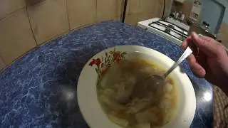 СУП ВЕРМИШЕЛЕВЫЙ С ТУШЕНКОЙ / VERMICELLI SOUP WITH CANNED MEAT