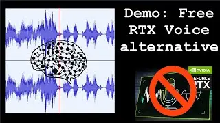 Demo: neural network noise filter -  NOT RTX Voice