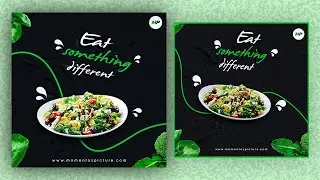 Design Food Poster in Photoshop | Photoshop Tutorial 2021 |