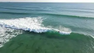 Few shots on the Drone - St Ouens, Jersey, Surf