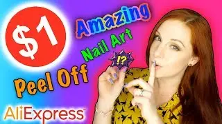 $1 NAIL ART PRODUCTS, BEST & WORST! Part 1 AliExpress - Peel Off Basecoat, Nail Polish, Crystals