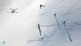 Dji 3 Mini Pro Drone (RAW FOOTAGE) Backcountry Skiing In Kackar Dagi Mountains, Turkey
