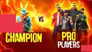 TUFAN FF VS 4 PRO PLAYERS #tufanff #freefire #1vs4