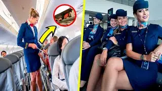 10 Secretos Que no Sabías de Azafatas en Aviones