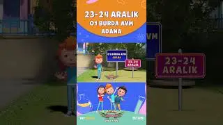 🤩Aslan ve arkadaşları 24-24 Aralık’ta Adana- 01 Burda Avm’de! #shorts