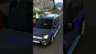 Polis olayı görünce müdahale etti 👮‍♂️🇹🇷#shorts #short #ets2
