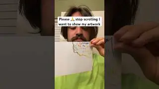 Showing off my artwork 🎨 #drawing #artwork #draw #artreveal  #shorts #shortsvideo