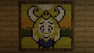 Timelapse Chisel & Bits : Asgore [Minecraft 1.10.2] (Undertale)
