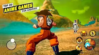 TOP 20 Best ANIME GAMES!! for Android & iOS 2024 ✅