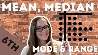 STEM-AND-LEAF PLOTS [Mean, Median, Mode, Range] 6th Grade Math