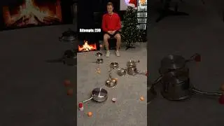 Ping Pong Trick Shot! (Deck The Halls)