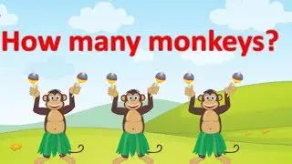 numbers how many monkeys