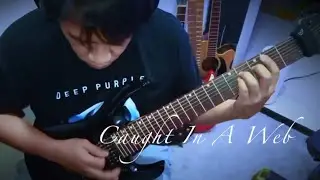 Dream Theater   Caught In A Web guitar cover