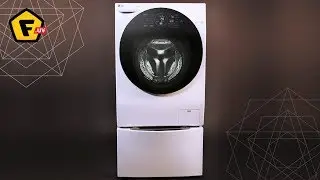 Стиральная машина с ДВУМЯ барабанами и WiFi ✓ LG Twinwash FH6G1BCH2N
