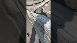 ⚠️ Атака на Киевскую ГЭС в нескольких км от Киева #shorts