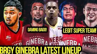 PBA UPDATES I BRGY GINEBRA OFFICIAL LATEST & LOADED COMPLETE LINE UP THIS PBA 49TH GOVERNORS CUP