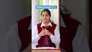 Student’s Thoughts during Offline Exams 😂😂 