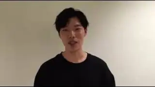 류준열 선배에게 응원 영상