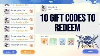 10 Gift Codes in RO ORIGIN