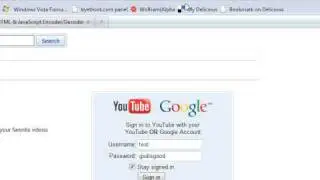 Javascript on addressbar : See passwords in passwordboxes