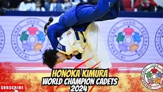 Honoka KIMURA (JPN) I Gold Medalist 🥇 -63 KG I World Championships Cadets 2024