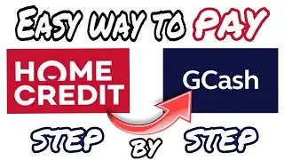 How to Pay HOME CREDIT Online using GCASH