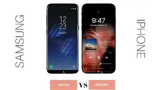 Iphone 8 vs Samsung Galaxy Note 8 (Camera Comparison)