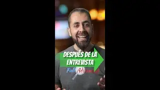 ¿Qué hacer después de la entrevista? #Shorts