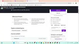 Providing Free Udemy Course - Flutter Masterclass - Your Complete Guide to App Development