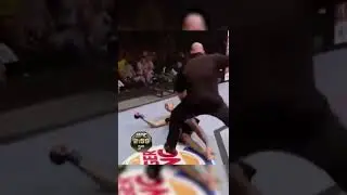 THIS HEAD KICK MAKE HIM FALL ASLEEP #shorts
