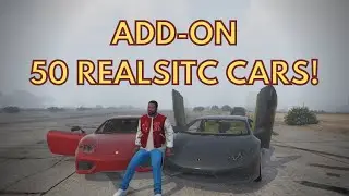 How to Install Add-on Vehicle Spawner + 50 Car Pack! (2022) GTA V Mods