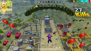 27 kills 💪M4A1+M1887 99%Headshot Rate ⚡| Solo Vs Squad Full Gameplay | intel i5 🖥 Freefire