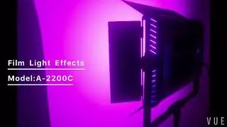 Yidoblo A-2200c video film light panel with skypanel case, film light dimmer/diffuser
